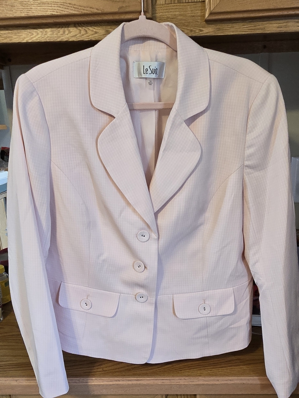 Le Suit Soft Blush Pink Jacket